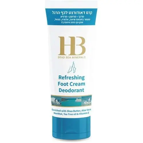 קרם רגליים HB Dead Sea Minerals – בנפח 100 מ"ל