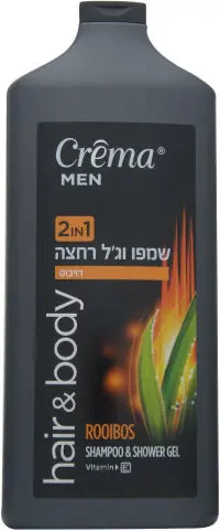 ג'ל רחצה בניחוח רויבוס מבית Crema – בנפח 700 מ"ל