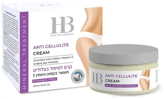 קרם לטיפול בצלוליט HB Dead Sea Minerals – בנפח 250 מ"ל