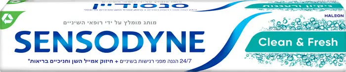 משחת שיניים לשיניים רגישות Sensodyne Clean and Fresh – בנפח 75 מ"ל