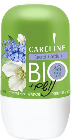 דאודורנט רול-און לאישה Careline Bio Secret Garden – בנפח 75 מ"ל