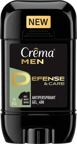 דאודורנט ג'ל לגבר Crema Defense & Care Green – בנפח 75 מ"ל