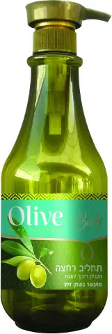 תחליב רחצה בניחוח שמן זית מבית Olive – בנפח 800 מ"ל