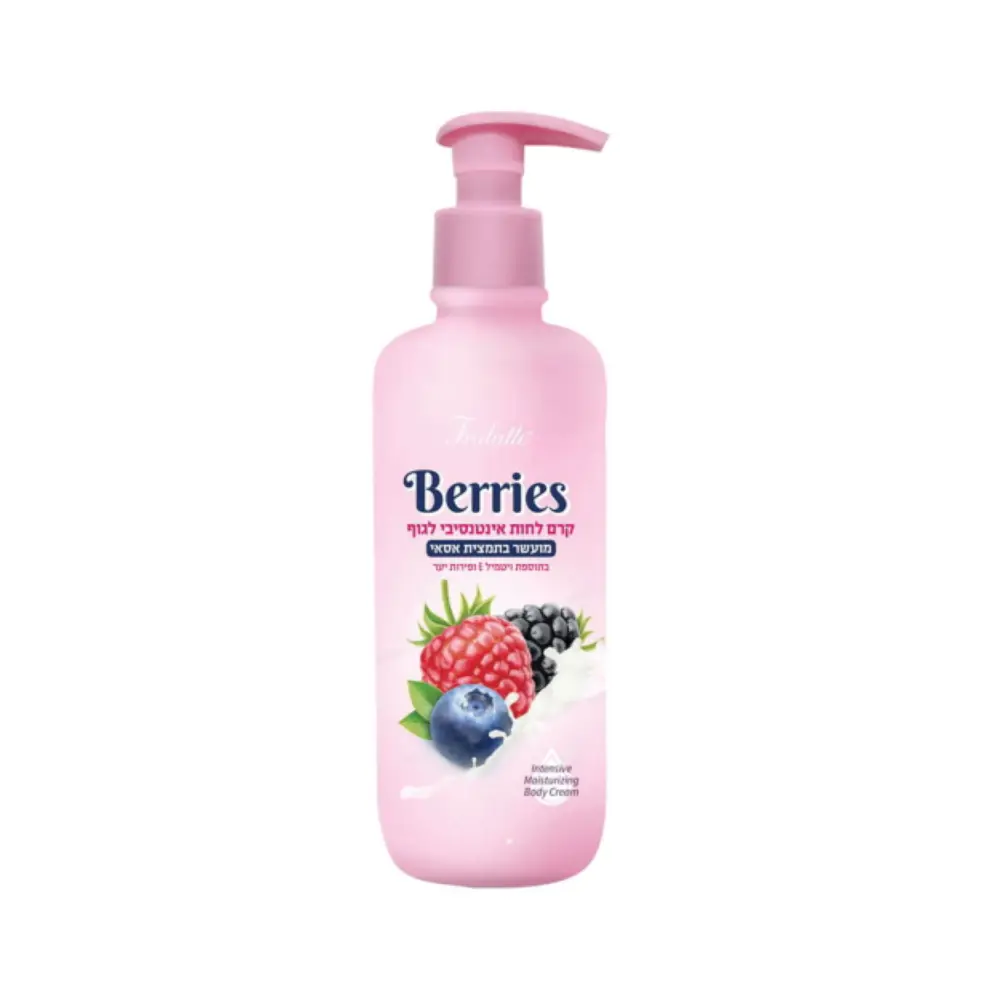 קרם גוף Frulatte Berries – בנפח 400 מ"ל