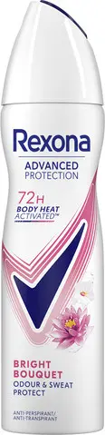 דאודורנט ספריי לאישה Rexona Bright Bouquet – בנפח 150 מ"ל