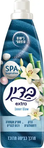 מרכך כביסה בדין מרוכז אקסטרה בניחוח Inner Glow – בנפח 960 מ"ל