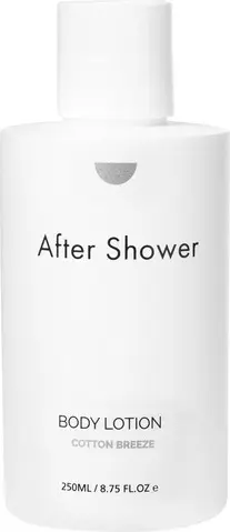 קרם גוף בניחוח כותנה עם אלוורה וויטמין E After Shower – בנפח 250 מ"ל
