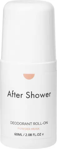 דאודורנט רול-און לאישה After Shower Powder Musk – בנפח 60 מ"ל