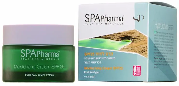 קרם פנים Spa Pharma Face Spf25 – בנפח 50 מ"ל