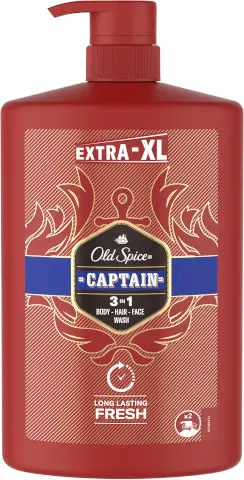 ג'ל רחצה בניחוח אלגום, ברגמוט וים מבית Old Spice – בנפח 1000 מ"ל