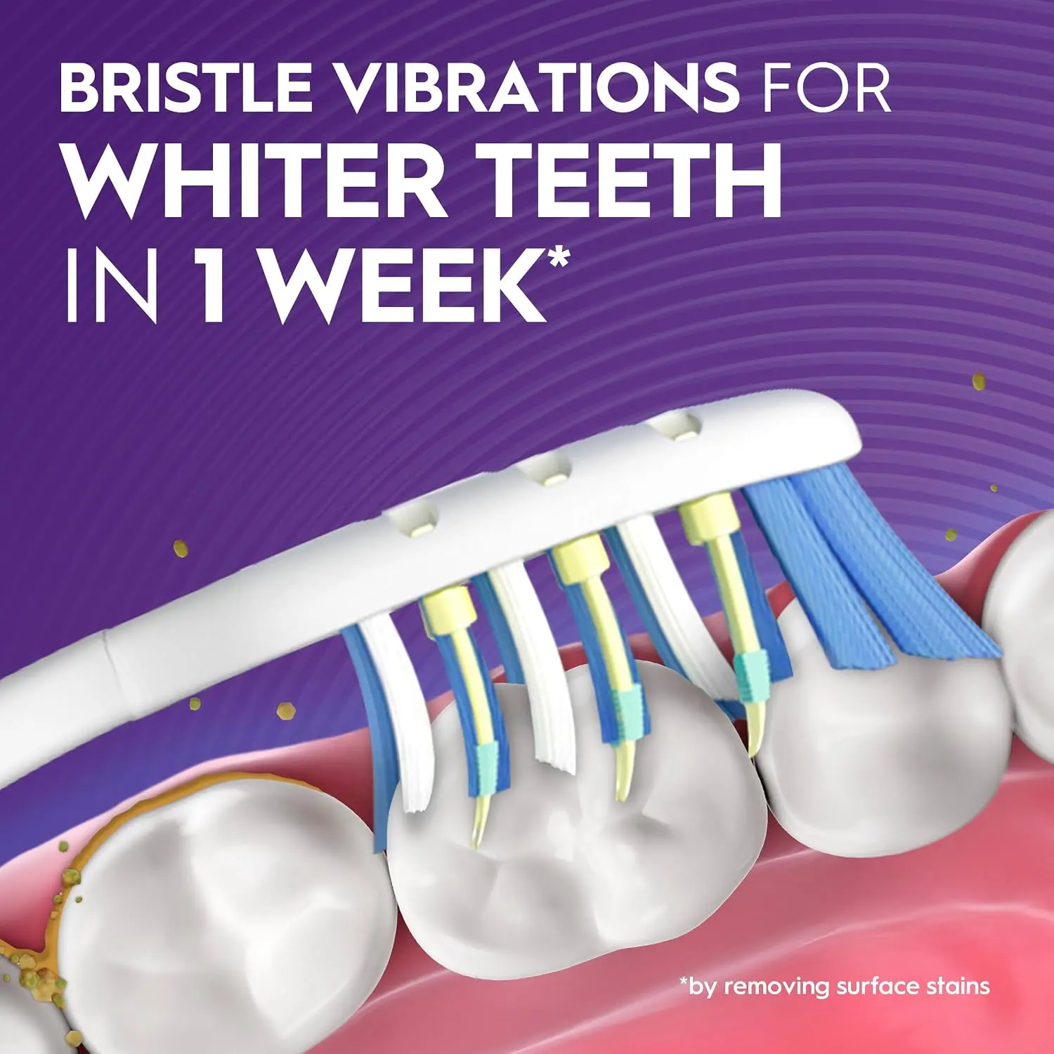 מברשת שיניים בינונית על סוללות Oral-B 3D Pulsar Pro Expert Power