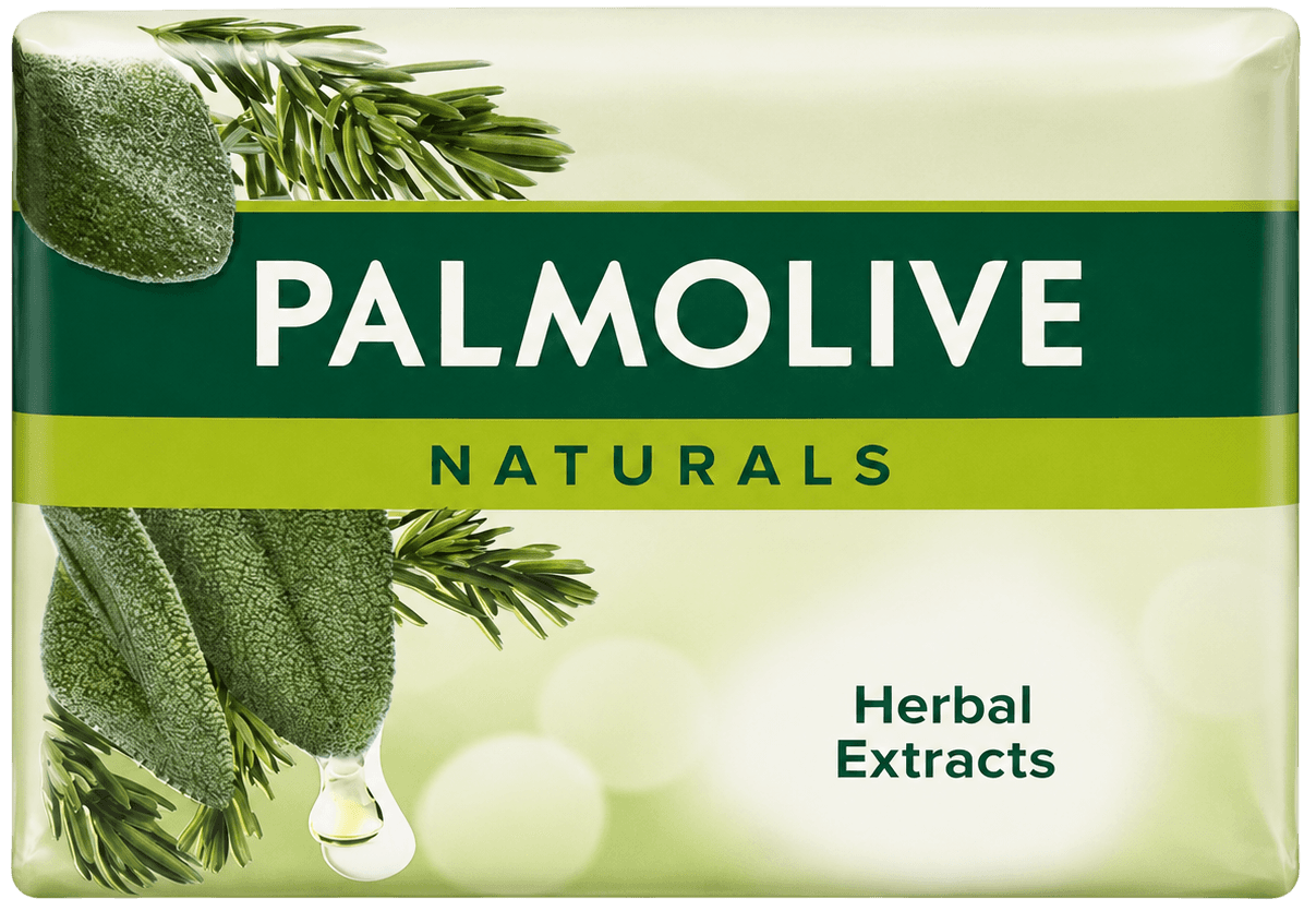 סבון מוצק בניחוח רוזמרין מבית Palmolive – בנפח 90 גרם – רביעייה