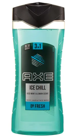 סבון נוזלי בניחוח מנטה ולימון מבית Axe – בנפח 400 מ"ל