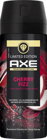 דאודורנט ספריי לגבר Axe Cherry Fizz – בנפח 150 מ"ל