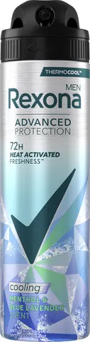 דאודורנט ספריי לגבר Rexona Menthol & Blue Lavender – בנפח 150 מ"ל