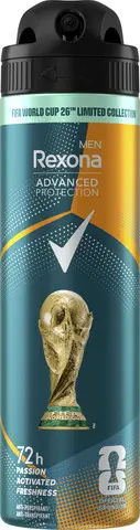 דאודורנט ספריי לגבר Rexona Ap Fifa – בנפח 150 מ"ל