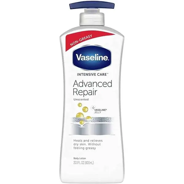 תחליב גוף טיפולי לעור יבש עד יבש מאוד Vaseline Advanced Repair – בנפח 600 מ"ל