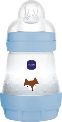 בקבוק האכלה MAM Anti-Colic כחול – 160 מ"ל