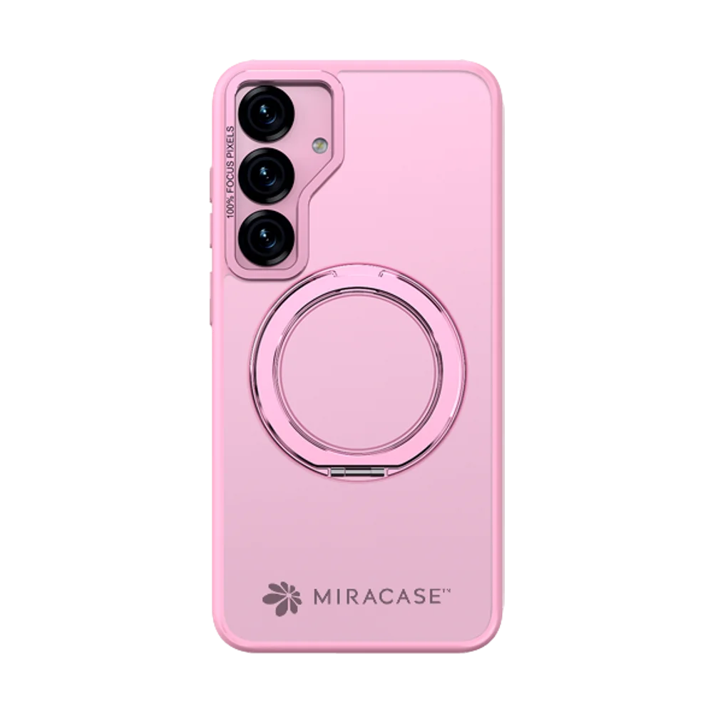 כיסוי MagSafe ל-Samsung Galaxy S25 Plus מבית Miracase דגם Miraring – בצבע ורוד
