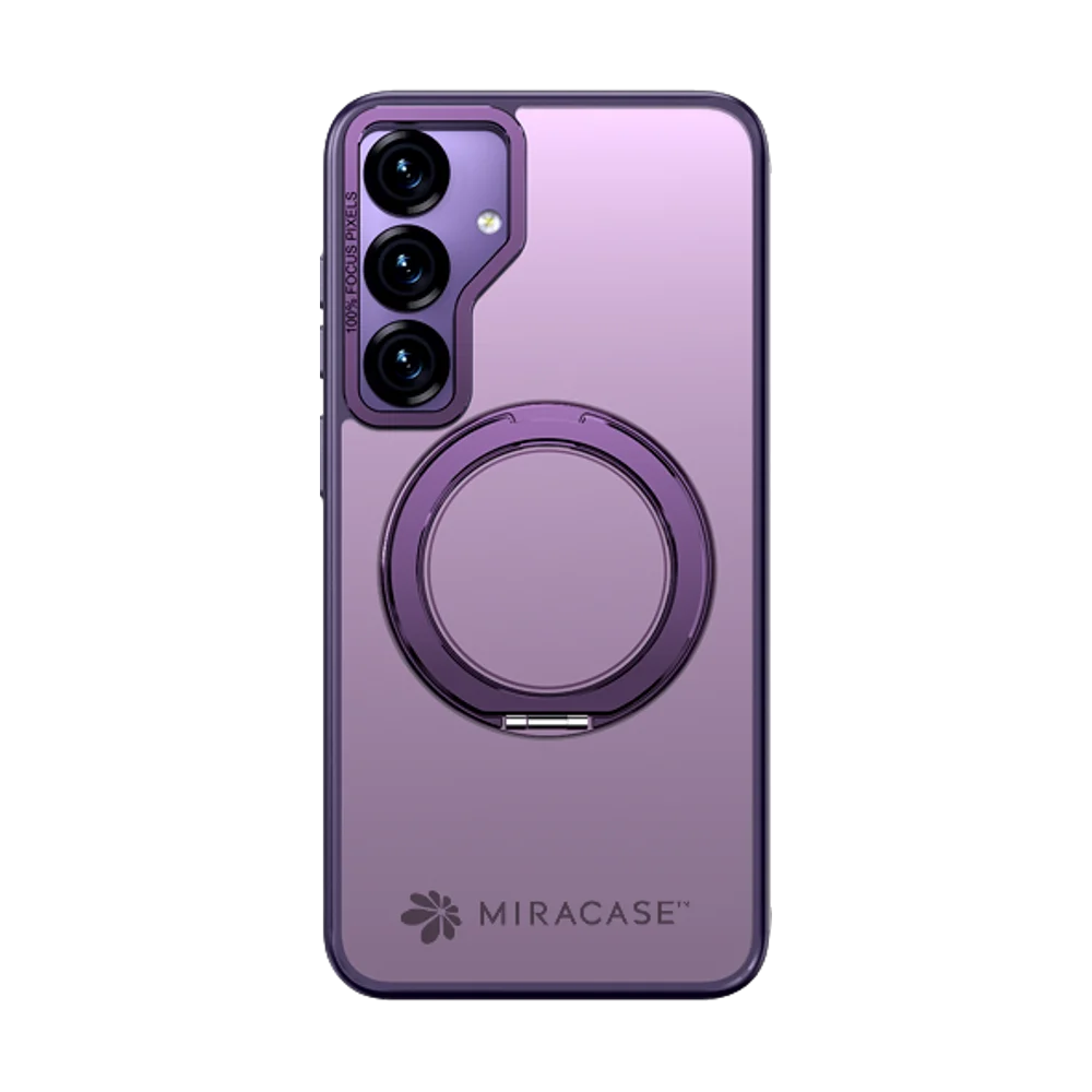 כיסוי MagSafe ל-Samsung Galaxy S25 Plus מבית Miracase דגם Miraring – בצבע סגול