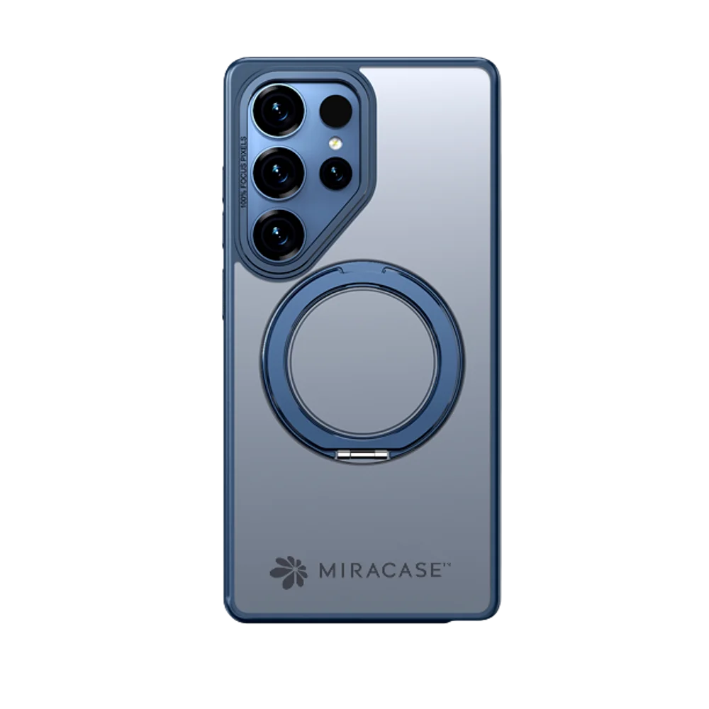 כיסוי MagSafe ל-Samsung Galaxy S25 Ultra מבית Miracase דגם Miraring – בצבע כחול