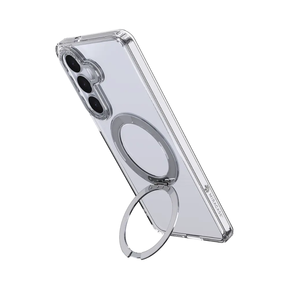 כיסוי MagSafe ל-Samsung Galaxy S26 Plus מבית Miracase דגם Miraring – בצבע שקוף