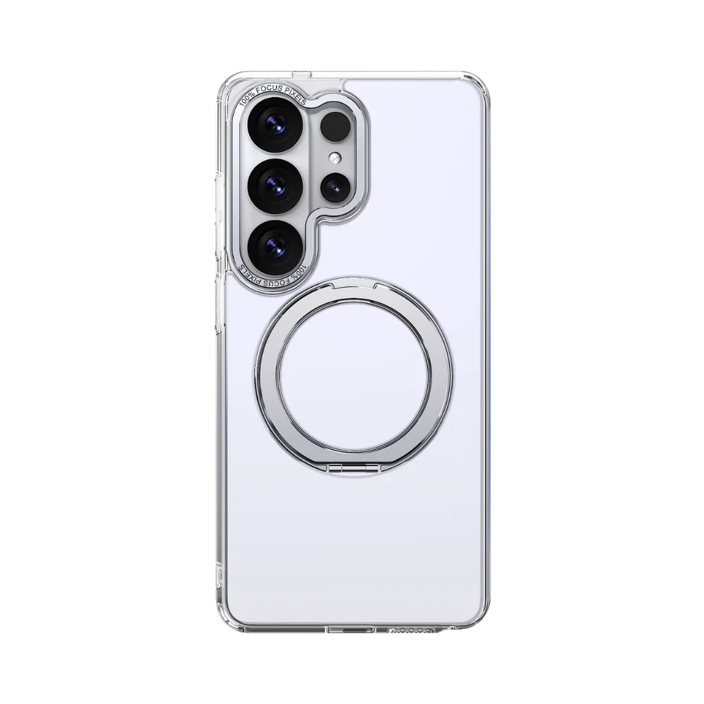 כיסוי MagSafe ל-Samsung Galaxy S26 Ultra מבית Miracase דגם Miraring – בצבע שקוף