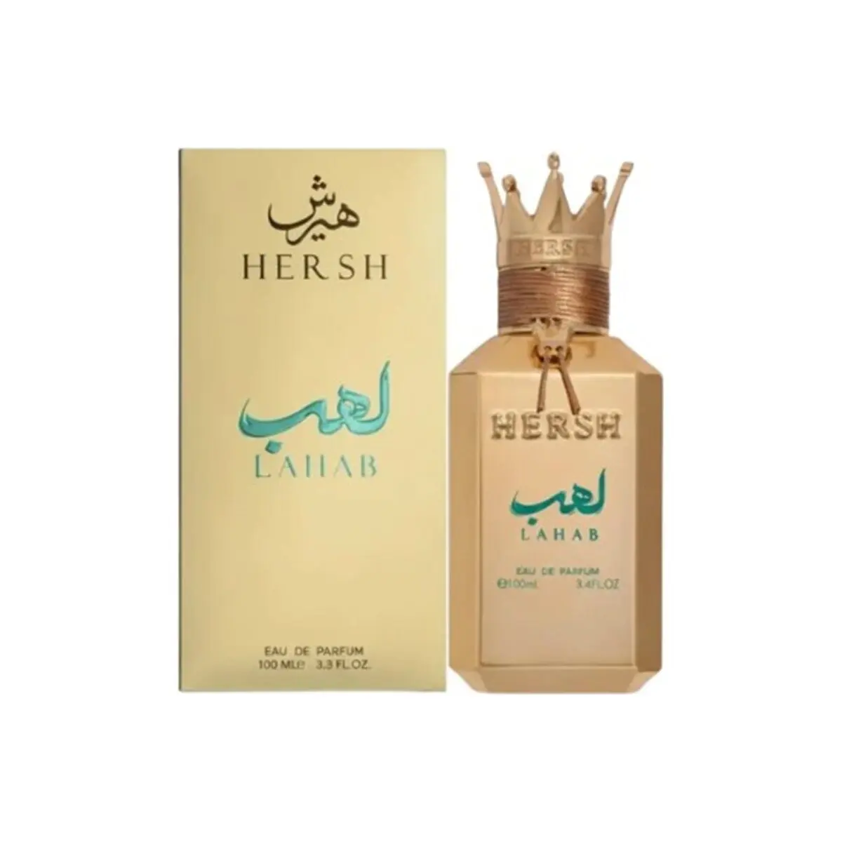בושם יוניסקס Alezz Oud Hersh Lahab E.D.P 100 ml