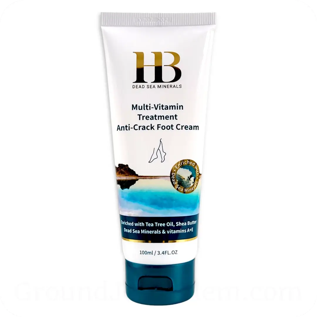 קרם רגליים נגד סדקים HB Dead Sea Minerals – בנפח 100 מ"ל