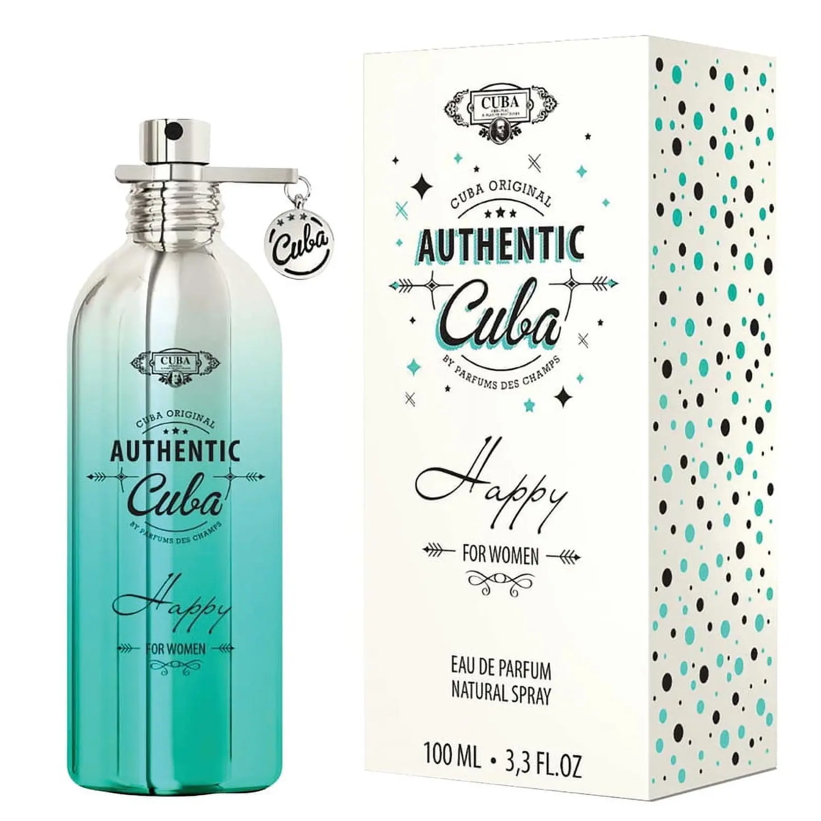 בושם לאישה Cuba Authentic Happy E.D.P 100 ml
