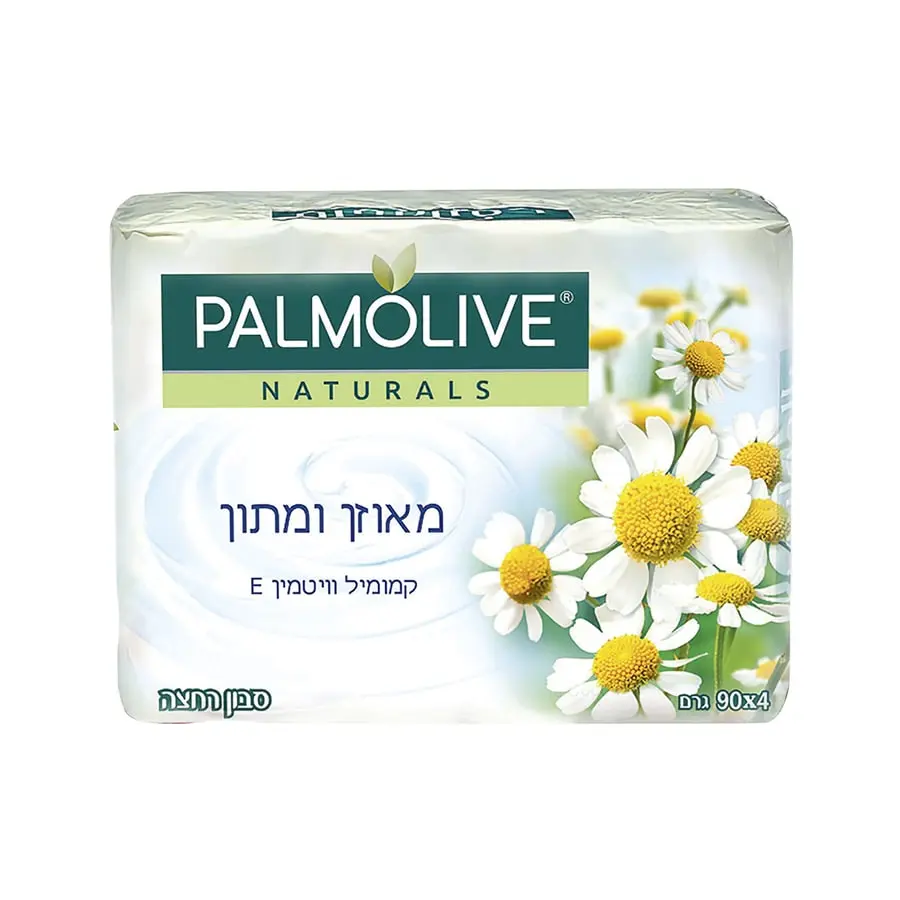 סבון מוצק בניחוח קמומיל מבית Palmolive – בנפח 90 גרם