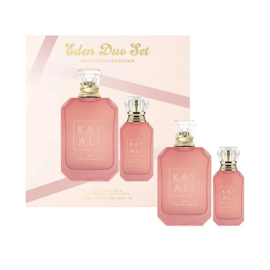 סט לאישה Kayali Eden Sparkling Lychee 39 E.D.P — 50 ml + 10 ml
