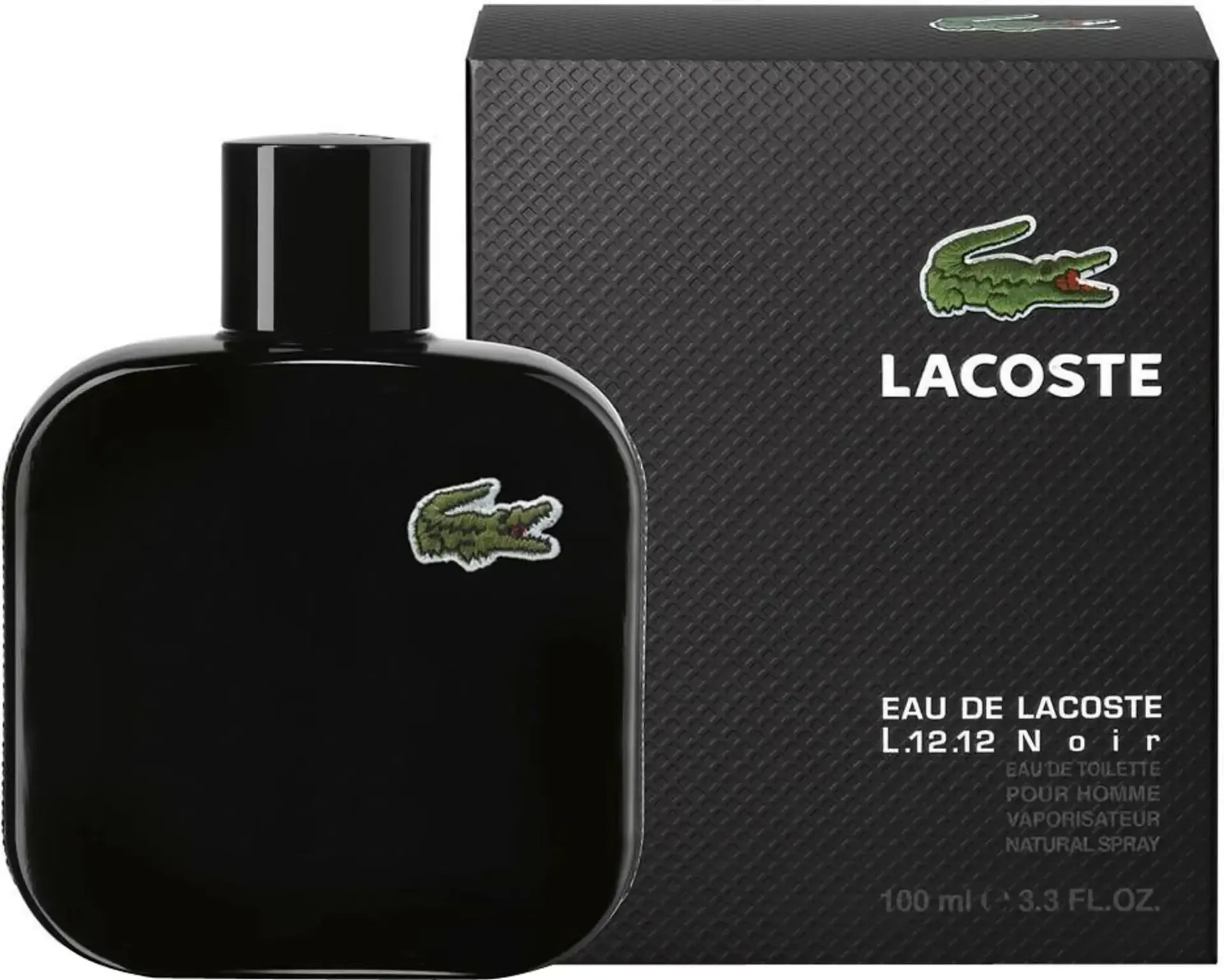 בושם לגבר Lacoste L.12.12 Noir E.D.T 100 ml