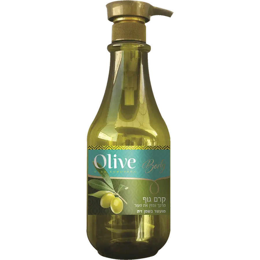 קרם גוף עשיר עם שמן זית טהור ומינרלים מים המלח Olive – בנפח 500 מ"ל