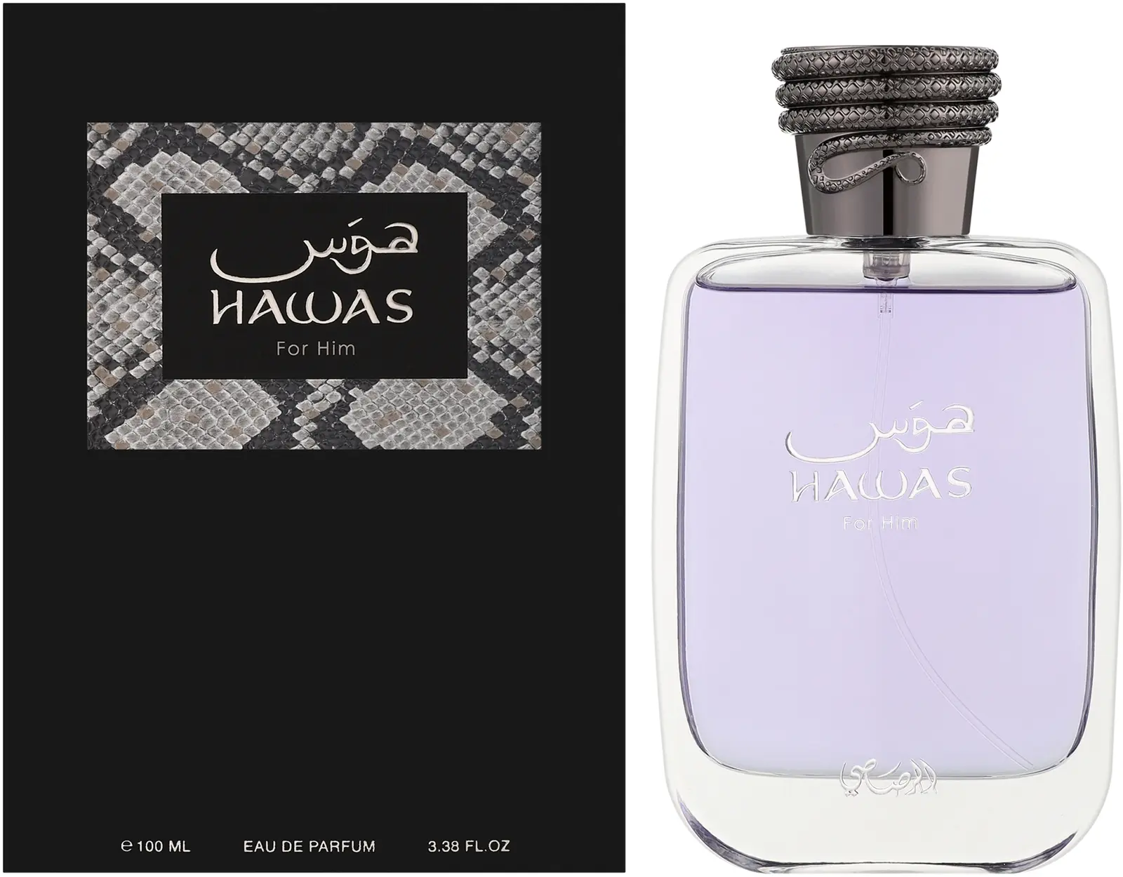בושם לגבר Rasasi Hawas For Him E.D.P 100 ml