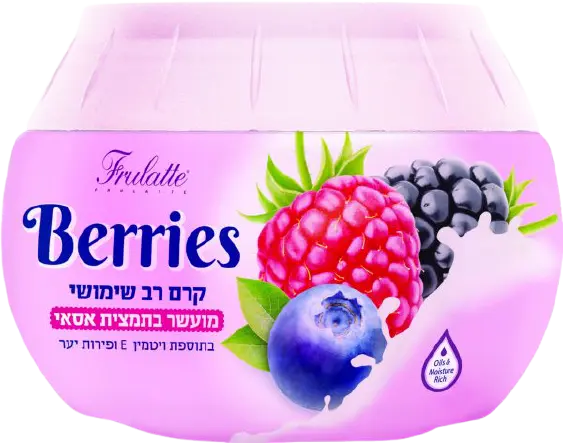 קרם רב שימושי FRULATTE Multi Purpose Berries – בנפח 300 מ"ל
