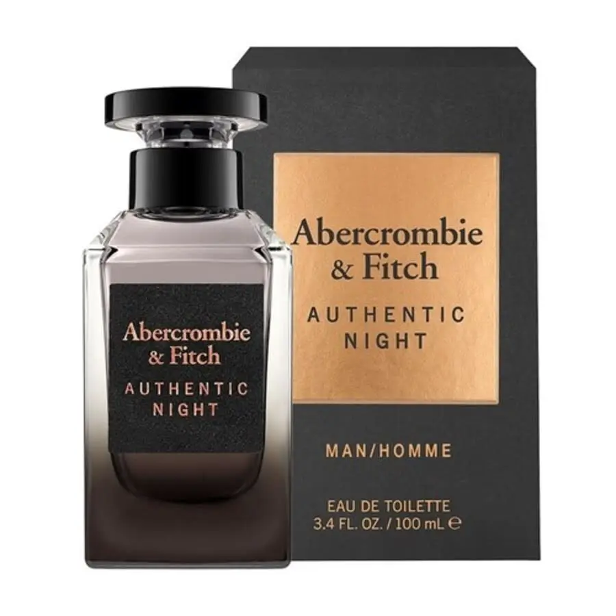בושם לגבר Abercrombie & Fitch Authentic Night E.D.T 100 ml