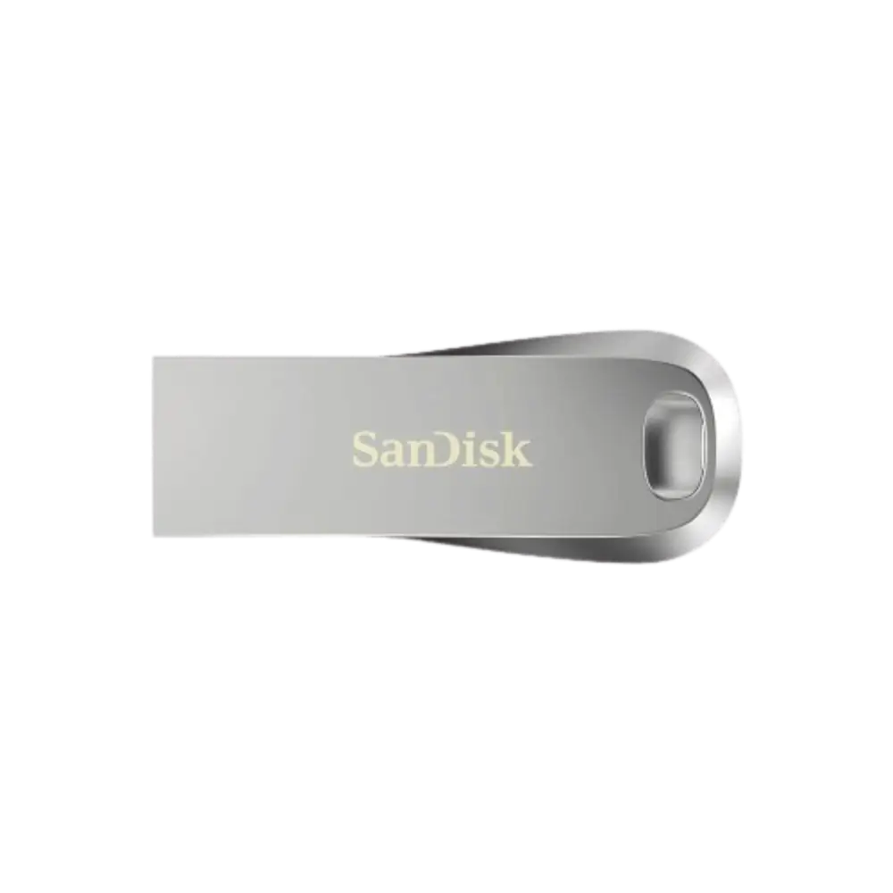 זיכרון נייד SanDisk Ultra Luxe USB 3.1 – דגם SDCZ74-128G-G46 – נפח 128GB – בצבע כסף