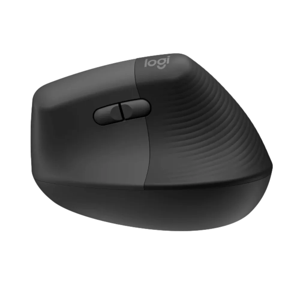 עכבר אנכי ארגונומי אלחוטי Logitech Lift – בצבע גרפיט