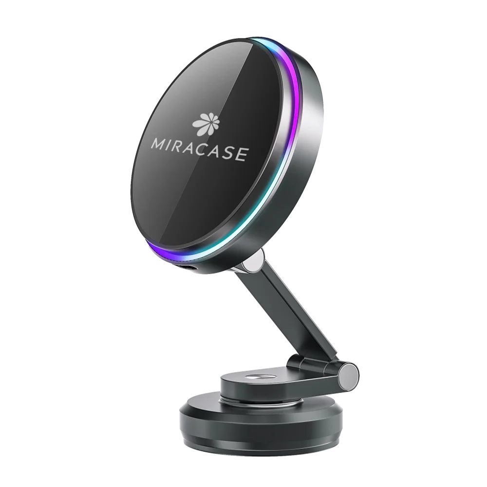 מעמד טעינה מגנטי אלחוטי לרכב לדאשבורד מבית Miracase דגם Mmdm75