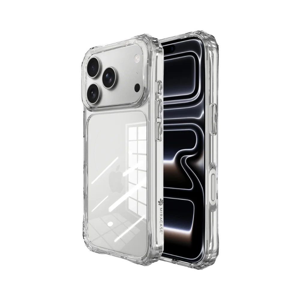 כיסוי שקוף ל-Apple iPhone 17 Pro מבית Miracase דגם Mirapurex – בצבע שקוף
