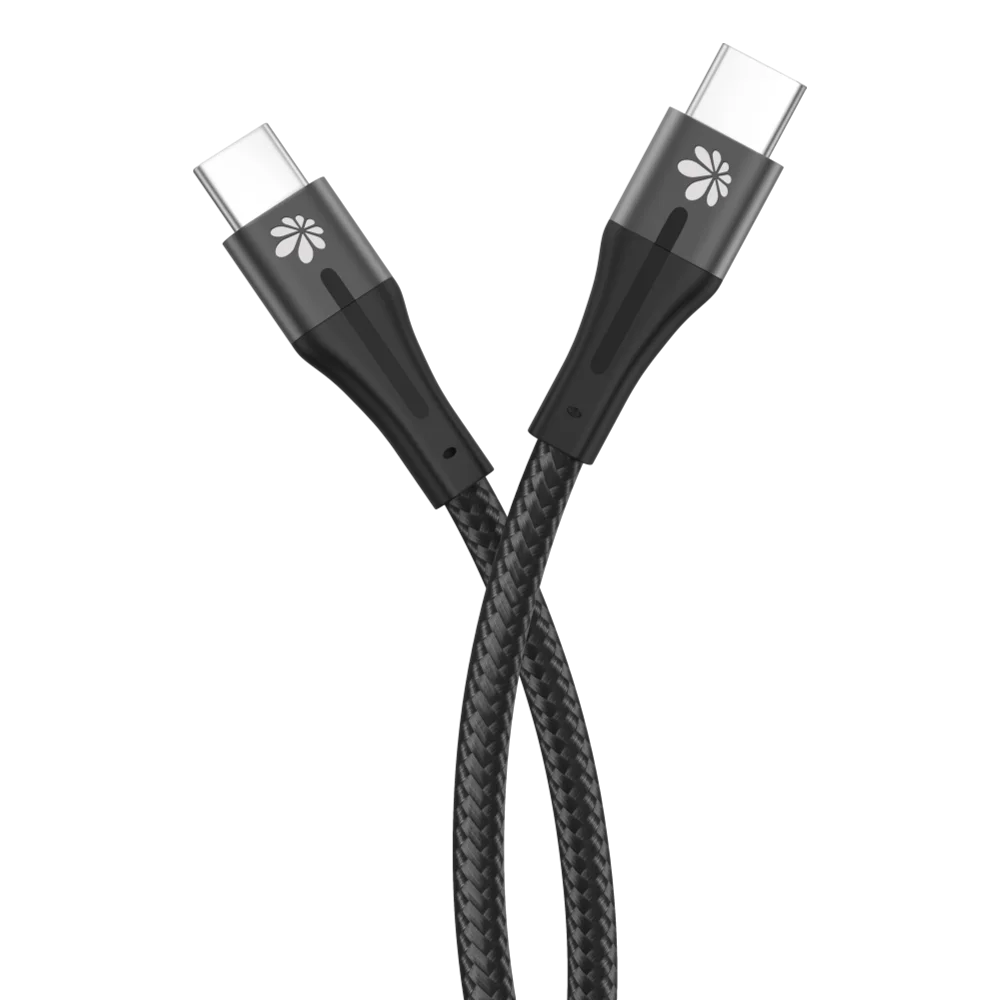 כבל שזור Type-C ל-Type-C באורך 2 מטרים 60W מבית Miracase