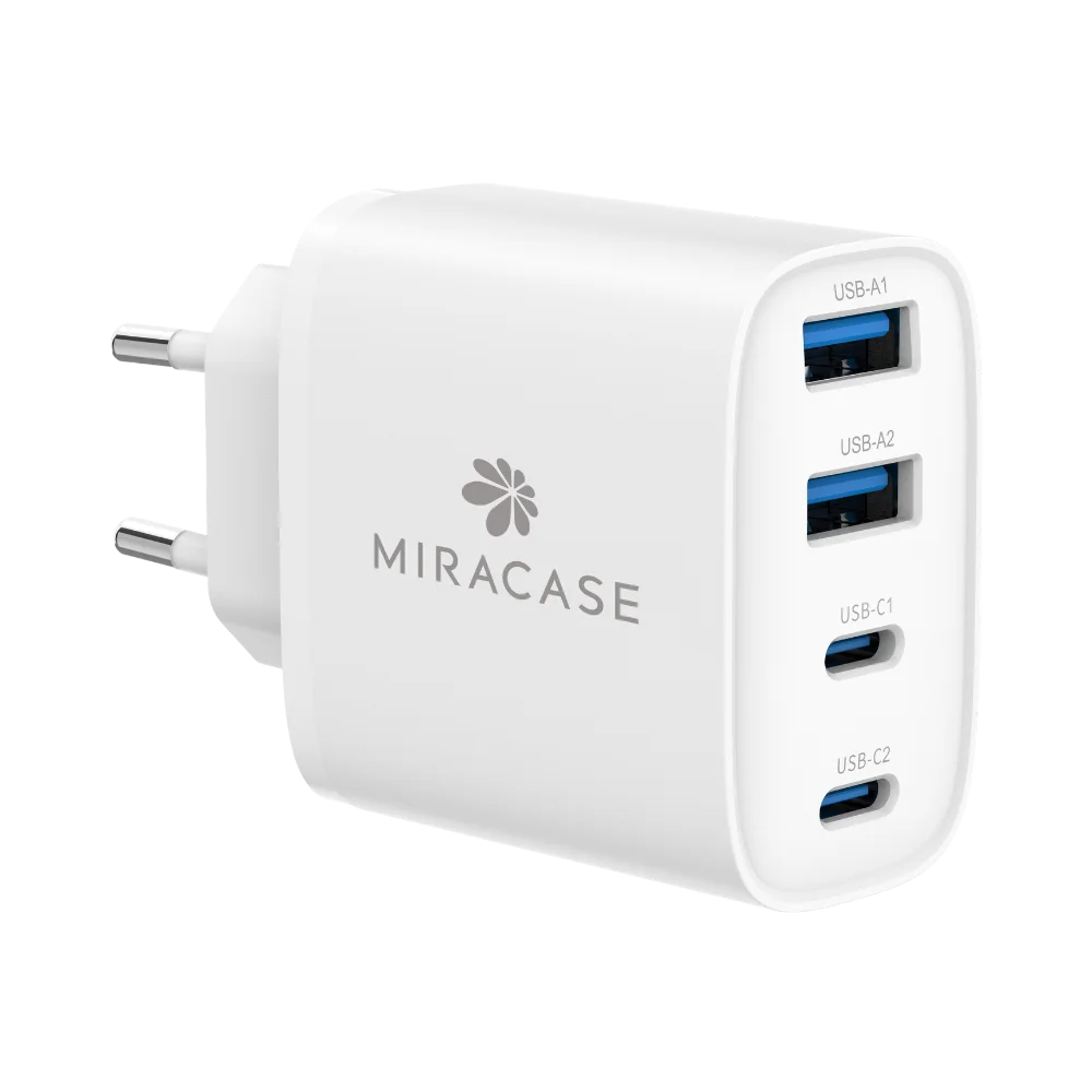מטען קיר 40W + כבל USB-C מבית Miracase דגם Mwc40W