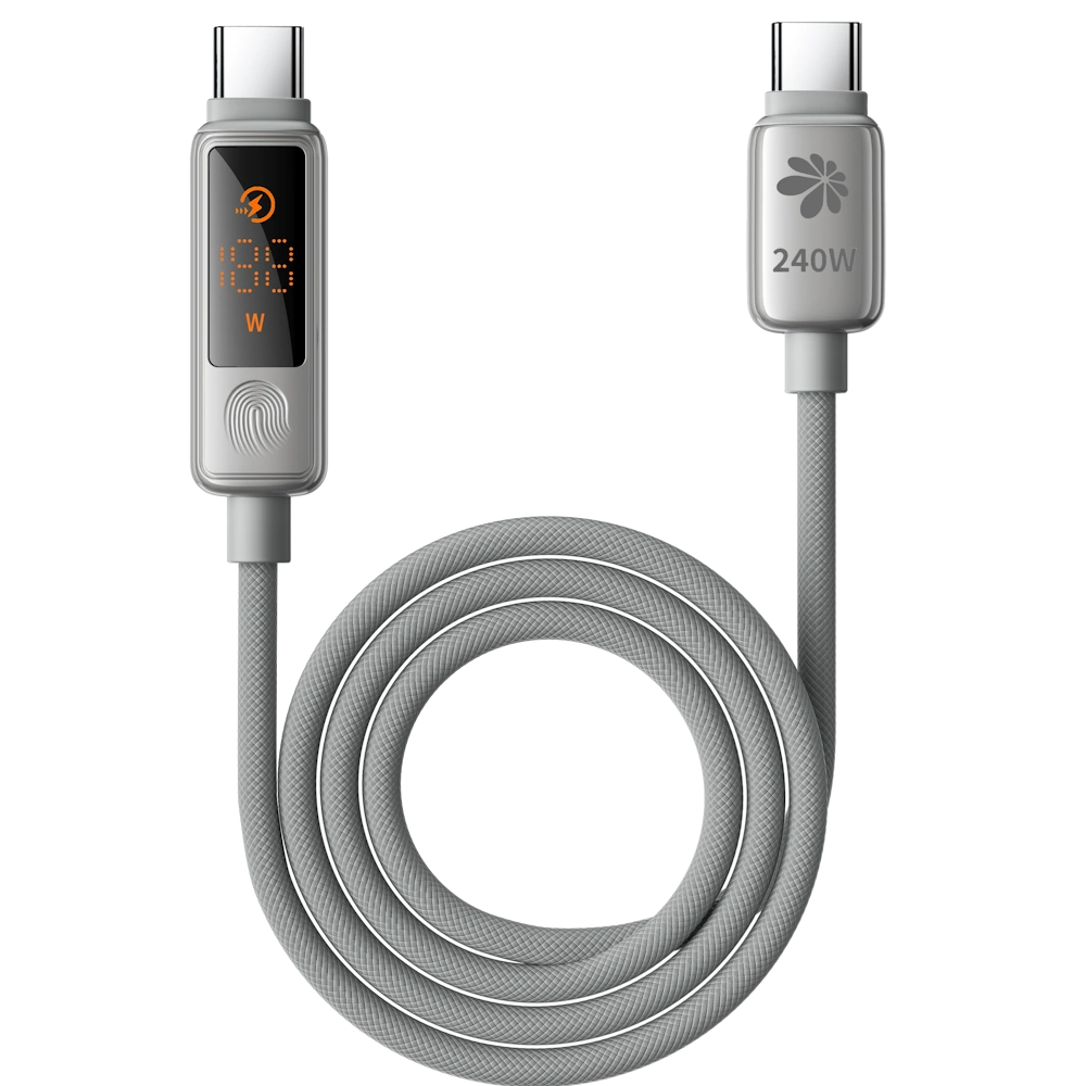 כבל טעינה מהיר עם מסך תצוגה מבית Miracase דגם Mtcd240W