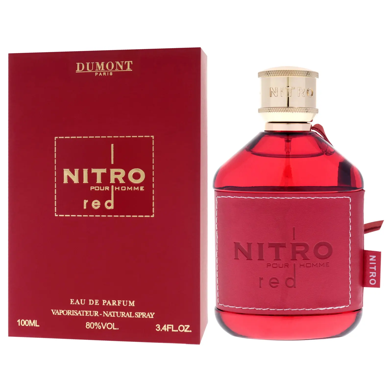 בושם לגבר Dumont Nitro Red Limited Edition E.D.P 100 ml