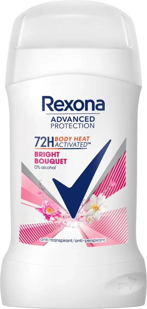 דאודורנט סטיק לאישה Rexona Bright Bouquet – בנפח 50 מ"ל
