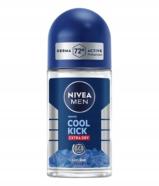 דאודורנט רול-און לגבר Nivea Cool Kick – בנפח 50 מ"ל