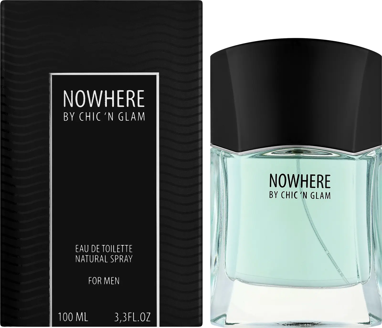 בושם לגבר Chic&Glam Nowhere E.D.T 100 ml