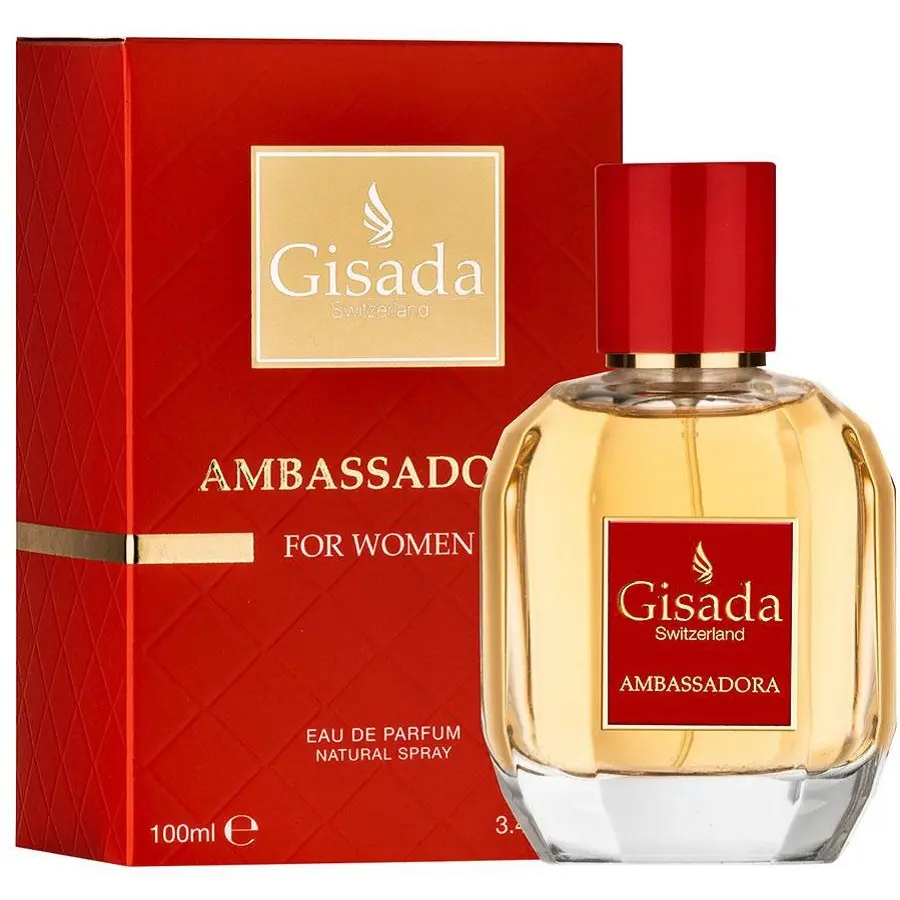 בושם לאישה Gisada Ambassadora Red E.D.P 100 ml