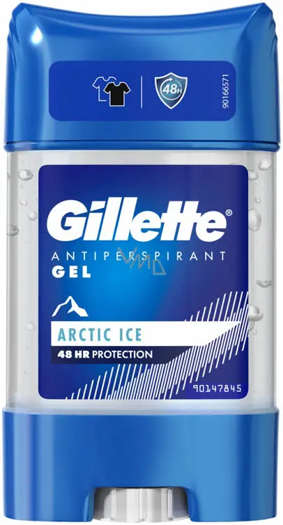 דאודורנט ג'ל לגבר Gillette Arctic Ice – בנפח 70 מ"ל